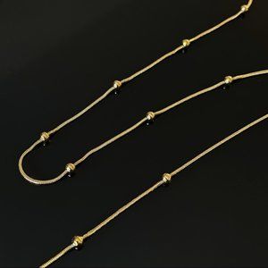 ✨14K Gold Plated Beads Necklace/Bracelet